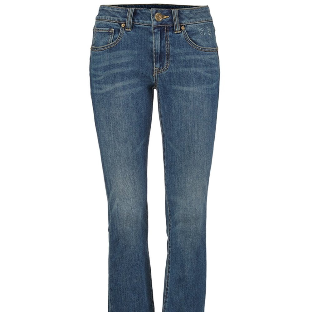 CAbi Classic Blue Cropped Jeans